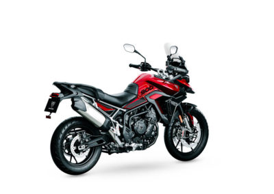 Tiger 900 GT Pro MY24 Carnival Red AngleLHS - BTA Magazine
