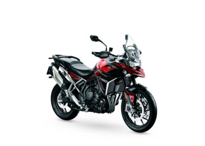 Tiger 900 GT Pro MY24 Carnival Red AngleRHS - BTA Magazine