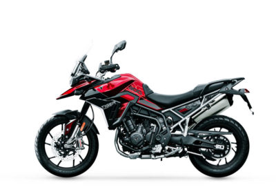 Tiger 900 GT Pro MY24 Carnival Red LHS - BTA Magazine