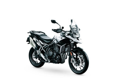 Tiger 900 GT Pro MY24 Snowdonia White AngleRHS - BTA Magazine