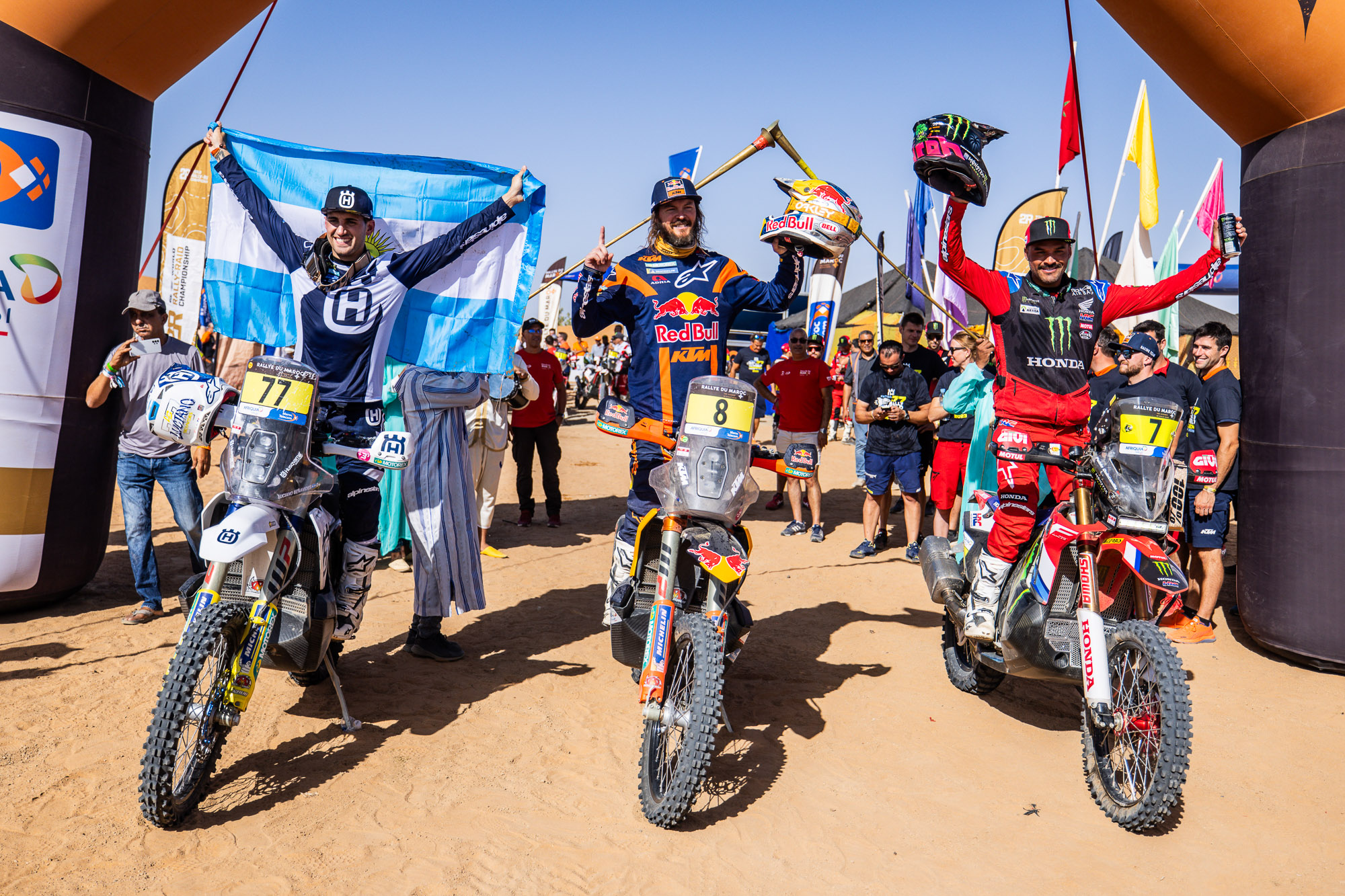 world rally raid top 3 riders