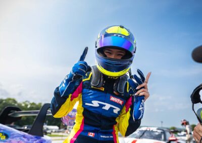 Samantha Tan photo courtesy of SRO Motorsports Group 1 - BTA Magazine
