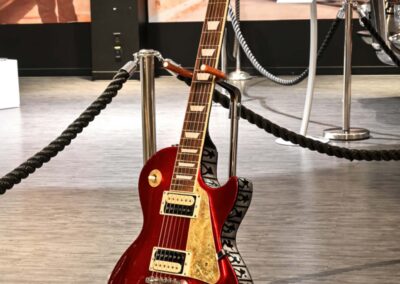 Unique Presley Triumph Motorcycle And Gibson Les Paul Guitar Raise Thousands For Charity 2 4 - BTA Magazine
