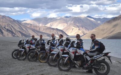 Africa Twin y Metzeler Karoo 4: Récord de 4 Puertos del Himalaya en 8 Horas