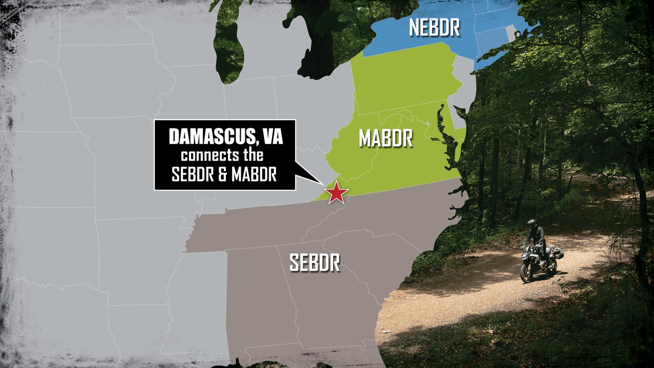 Backcountry Discovery Routes dona $25,000 para ayudar a Damascus, VA a recuperarse de la tormenta tropical Helene, apoyando la restauración de senderos y el crecimiento del turismo. Map