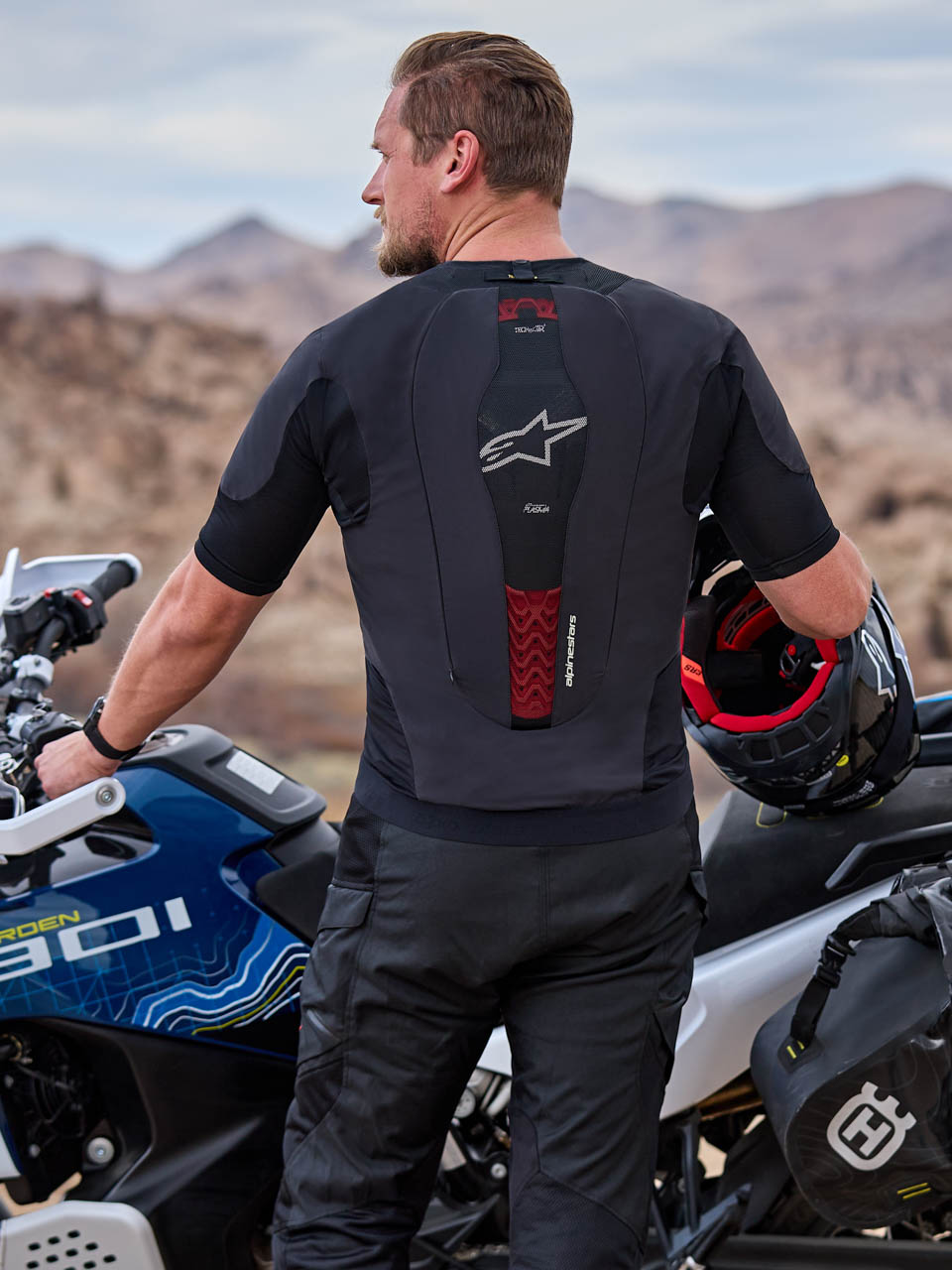 Sistema Alpinestars Tech-Air® 5 Plasma en piloto