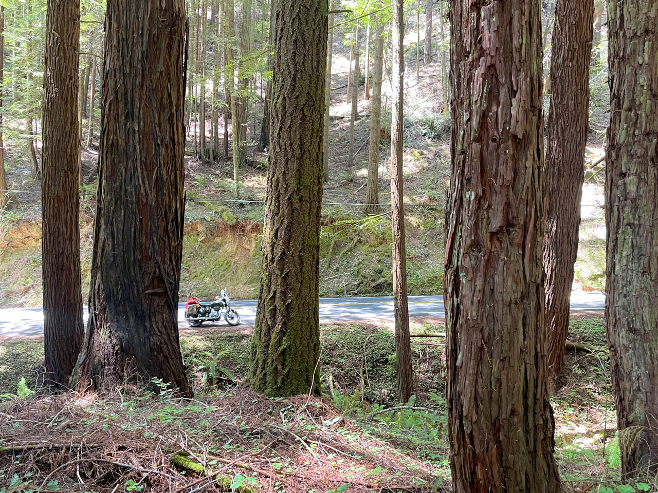 Ruta de viaje de aventura en moto de Los Ángeles a Alaska
