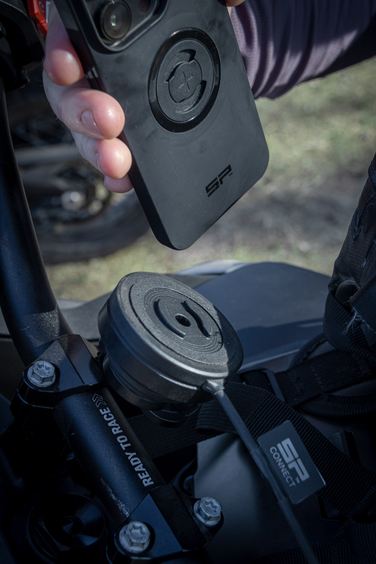 Soporte de Teléfono para Moto SP Connect