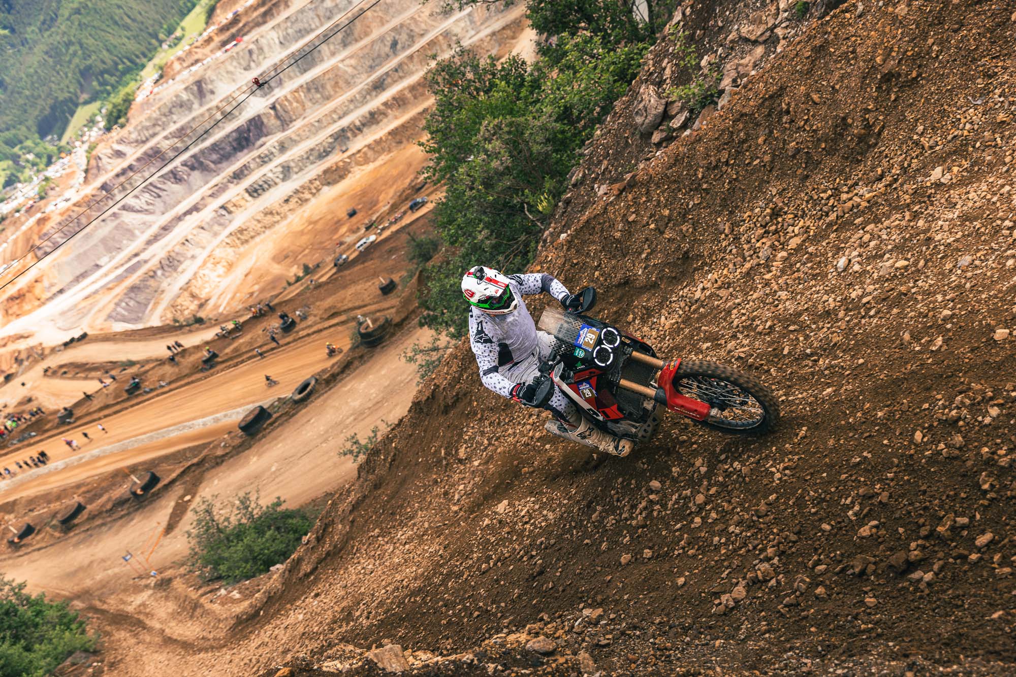 Ducati DesertX Storms to Victory at Erzbergrodeo