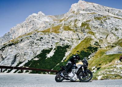 Moto Guzzi Stelvio bike to be equipped with 4D Imaging Radar technology, underscoring a paramount concern for rider safety.