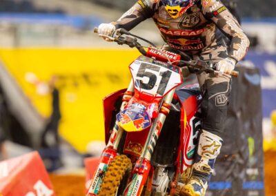 The competitive spirit of Pierce Brown in the 250SX East class