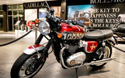 Elvis-Inspired Triumph Motorcycle