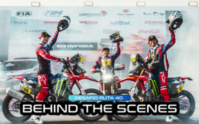 Behind the Scenes with Honda at the Desafío Ruta 40