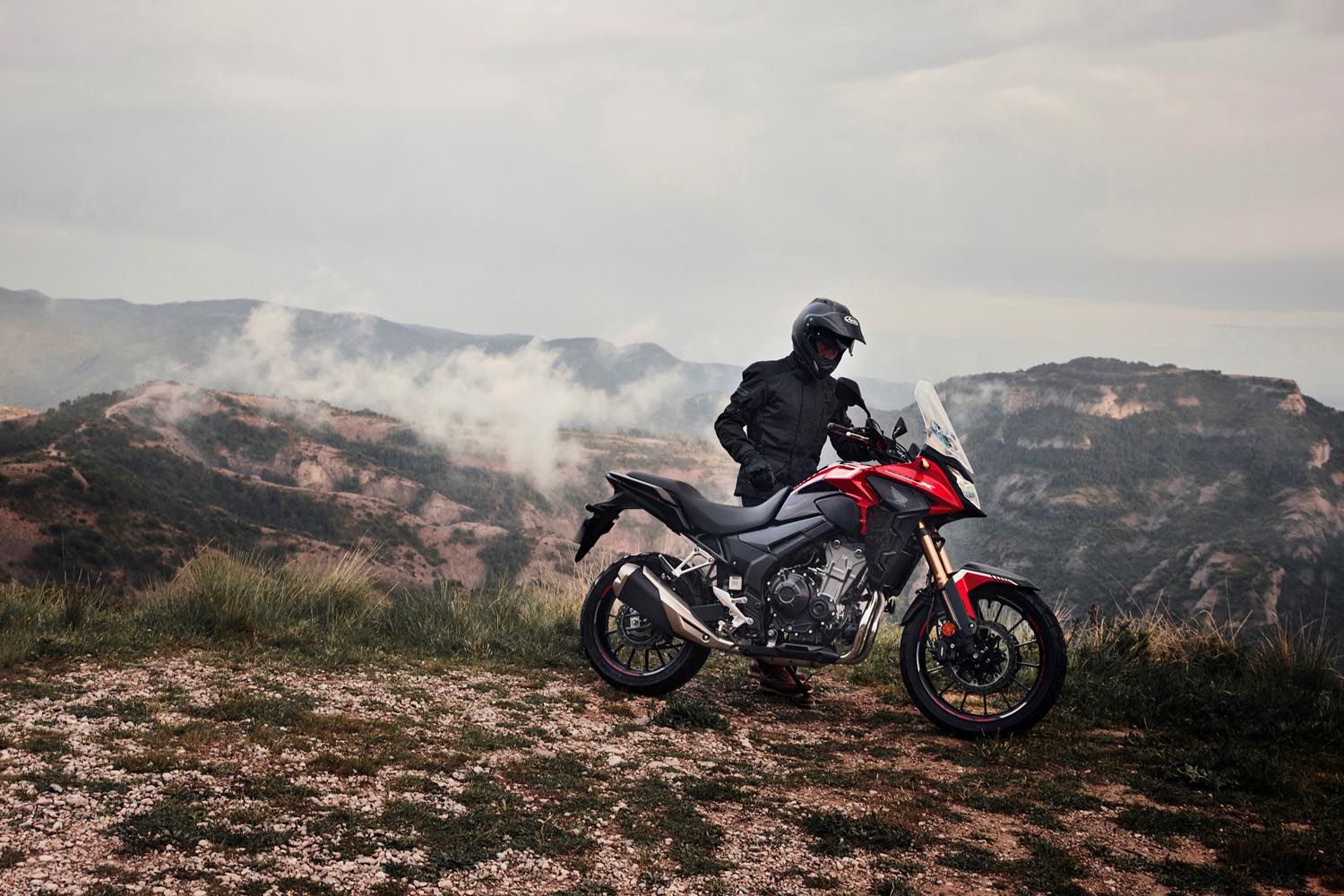 Honda CB500X Adventure travel for novice rider