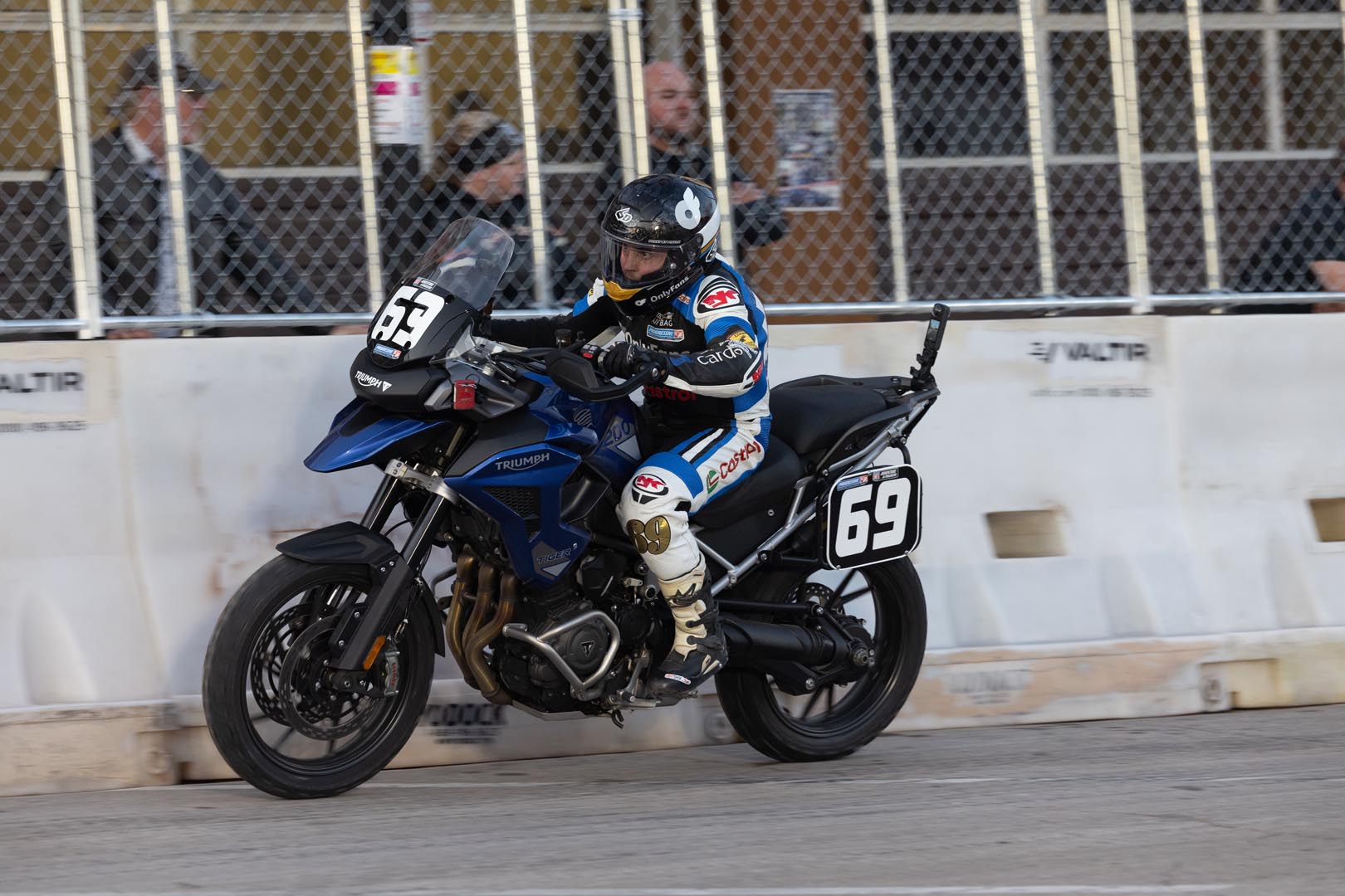 Triumph Tigers Dominate Inaugural AFT AdventureTrackers Race at Sturgis TT