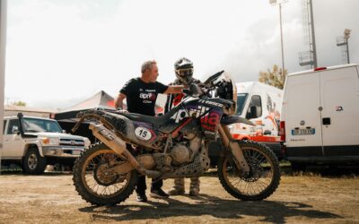 Aprilia Tuareg 660 and Jacopo Cerutti