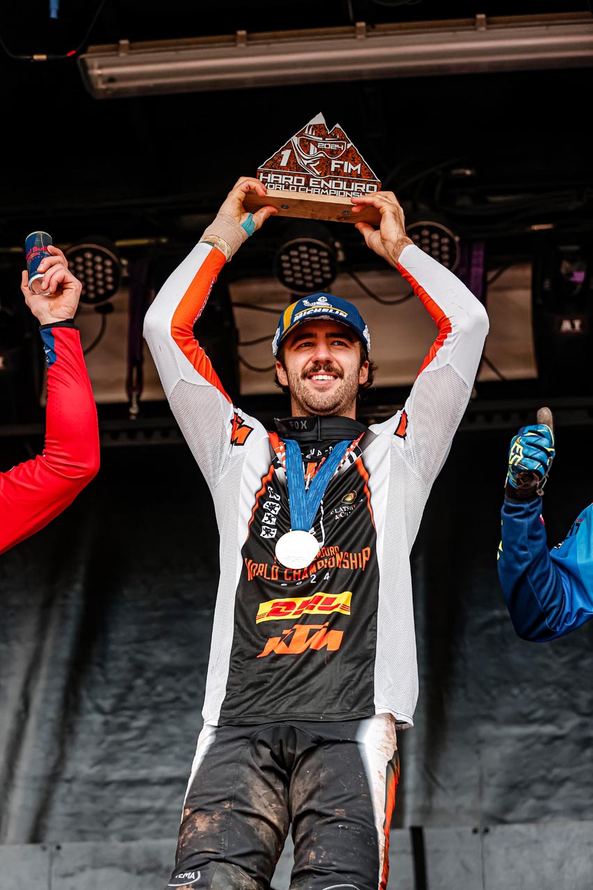 Mani Lettenbichler wins the 2024 FIM Hard Enduro World Championship at Hixpania 