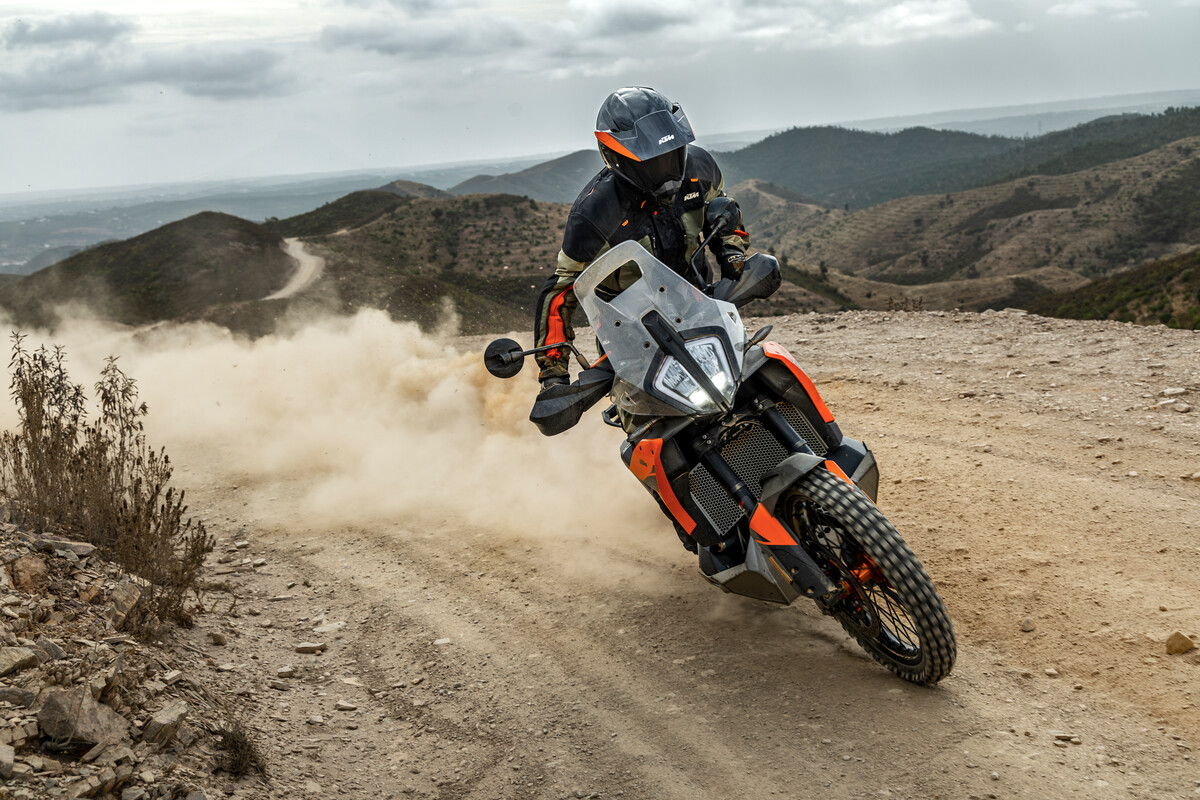 New in the 2025 KTM 790 ADVENTURE Big trail motorcycle