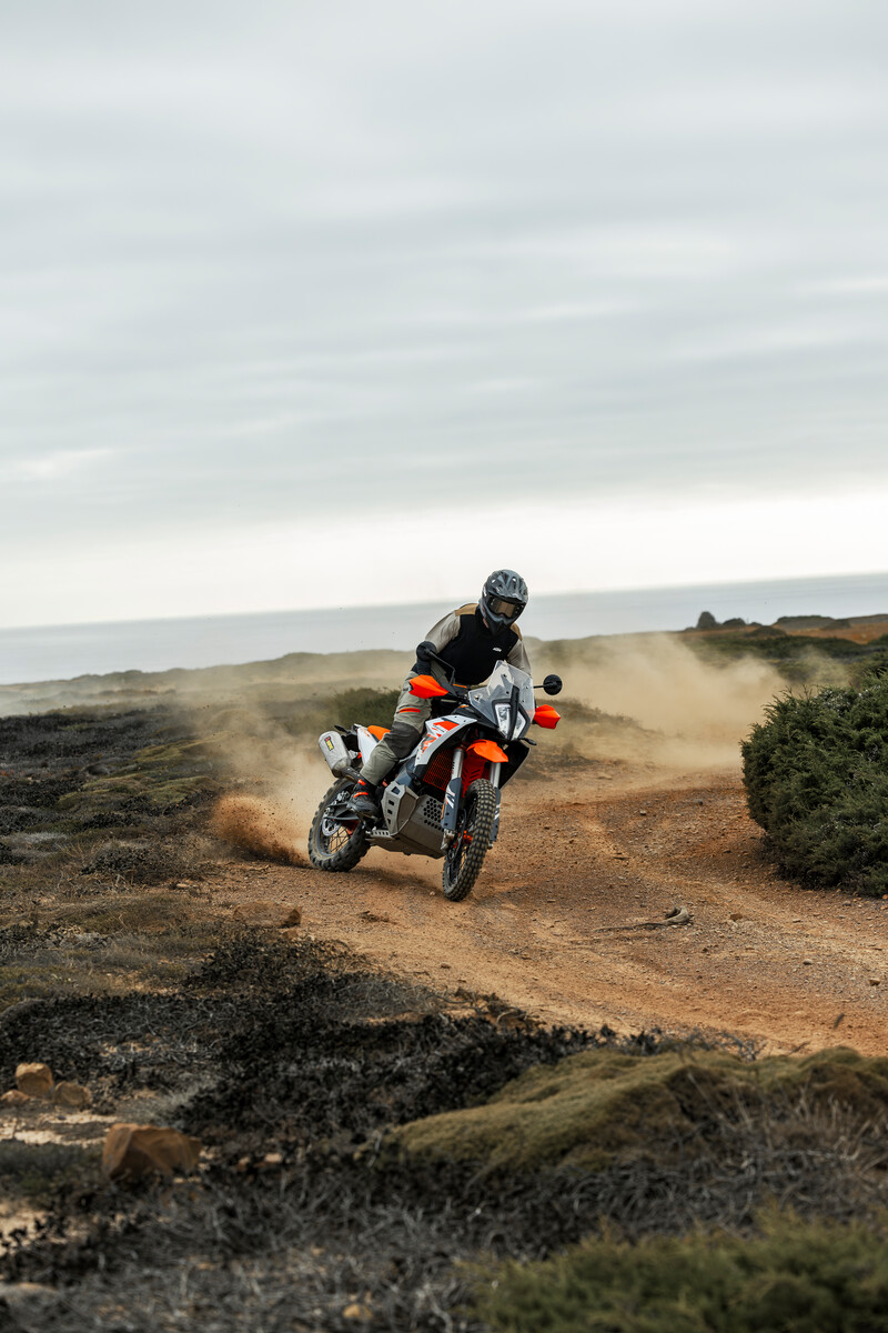 Big trail motorcycle ktm 890 adventure r