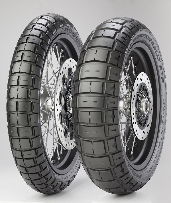 Adventure travel motorcycle tires pirelli scorpion 