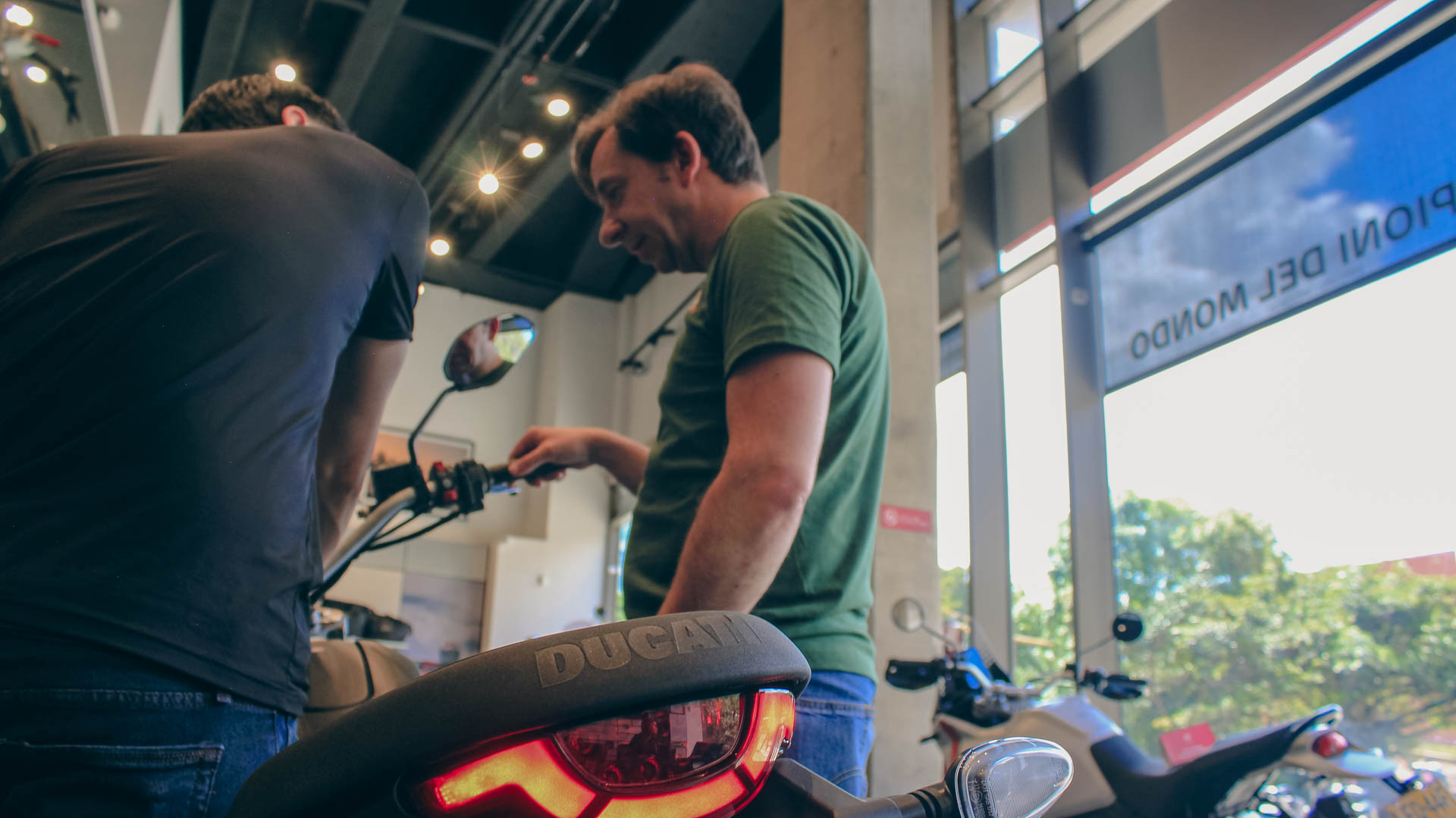 Adventure motorcycle