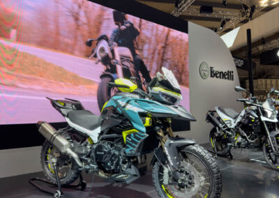 Benelli adventure motorcycle