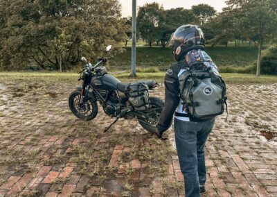 Giant Loop MotoTrekk Panniers Adventure motorcycle gear review